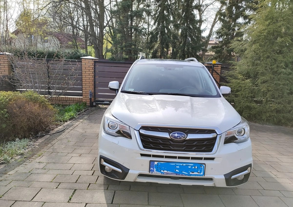 Subaru Forester cena 98900 przebieg: 62000, rok produkcji 2018 z Warszawa małe 92